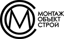 логотип Монтаж Объект Строй